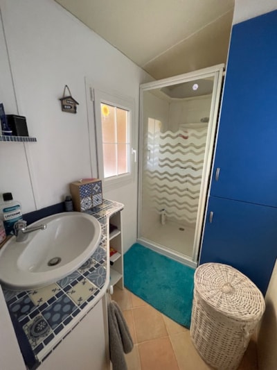 Mobil home Confort Tribu Pro - 35m² - air conditioning -3 bedrooms - sheltered terrace - — 8