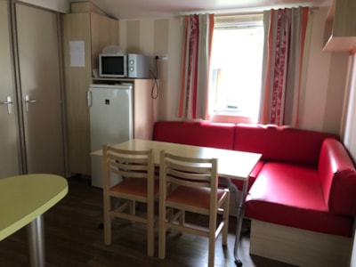 Mobile Home Comfort Family+ - Air-conditioned - 2 bedrooms - large terrace - — 2