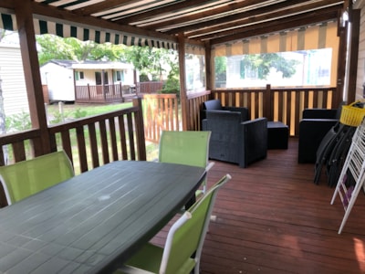 Mobile Home Comfort Family+ - Air-conditioned - 2 bedrooms - large terrace - — 5