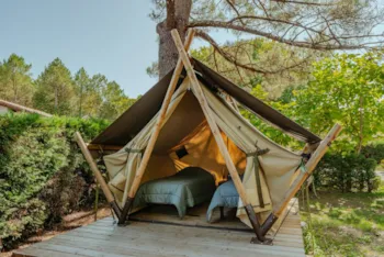 Mietunterkunft - Ecolodge - - Camping la Maïade *** - Ushuaïa Villages