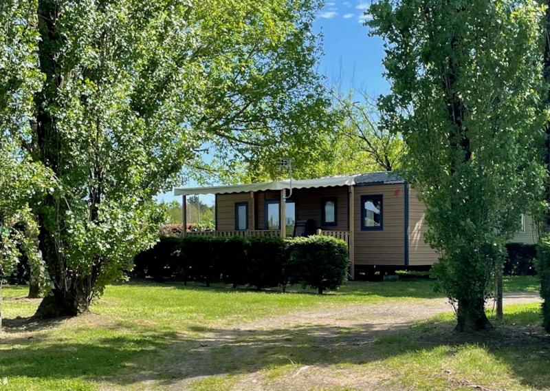 Mobil home Premium+ - 35 m² - Climatisation - 3 chambres - Belle terrasse -