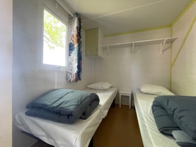 Mobil home Family - 25m² - 2 bedrooms - sheltered terrace -