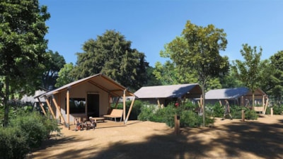 Cottage Couple Tent (without toilet blocks) — 1