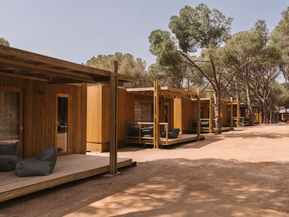 Location - Mobil Home Family Wood - Wecamp Cala Montgó