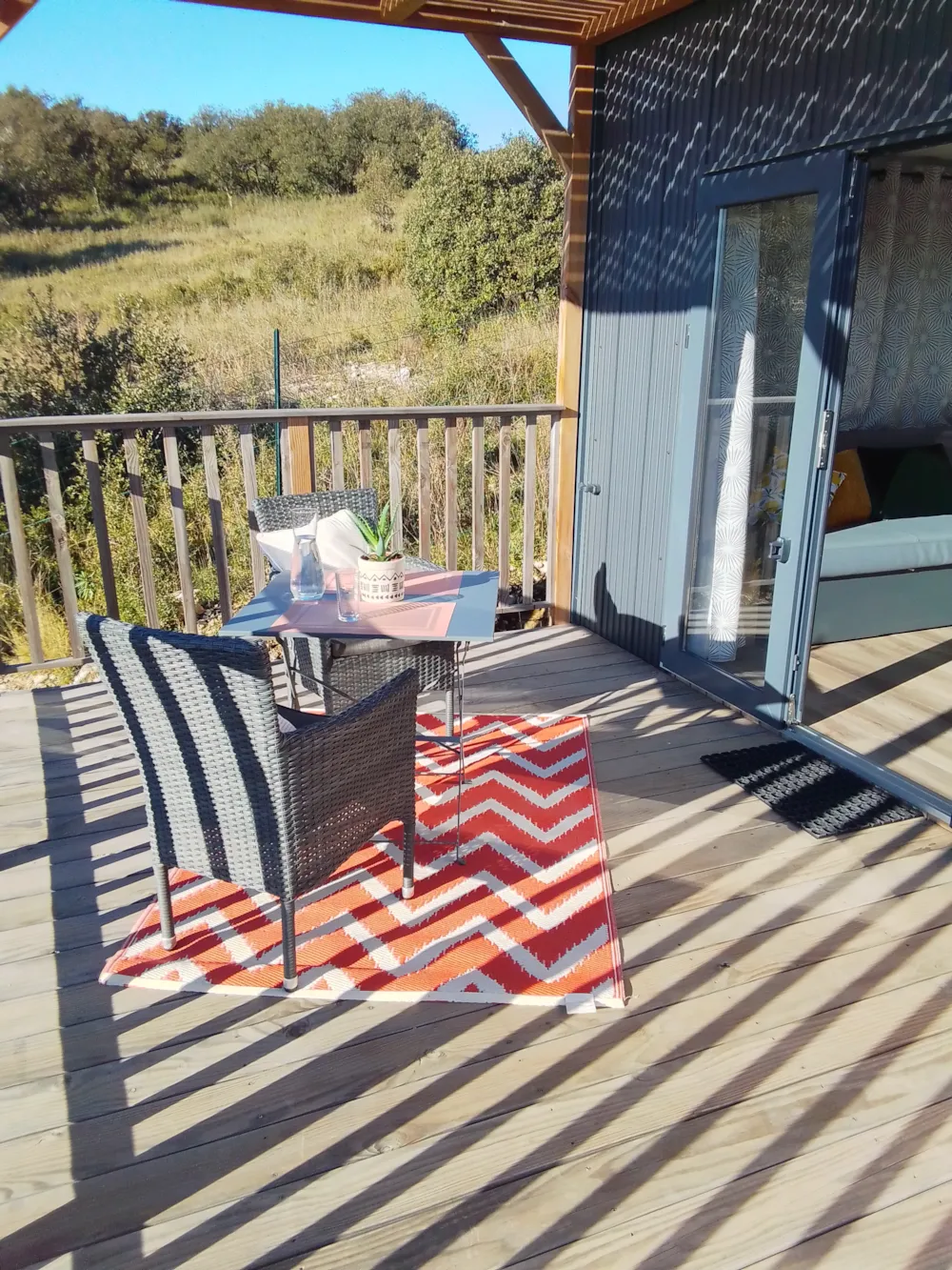 Location - Mobil-Home 1 Chambre - Confort - Camping Les Lodges du Lagon