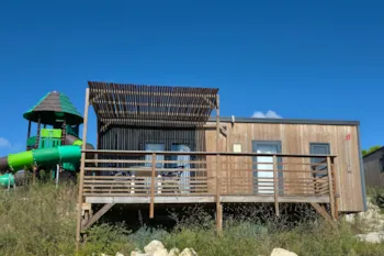 Location - Mobil-Home 2 Chambres - Confort - Camping Les Lodges du Lagon