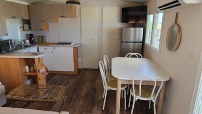 Mobile home N°101- 2 bedrooms - pond view — 2