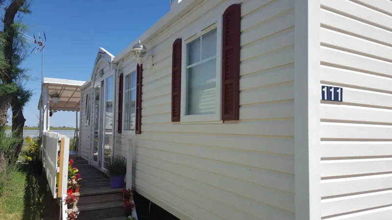 Mobil-Home N°111 - 2 Chambres - Vue Étang