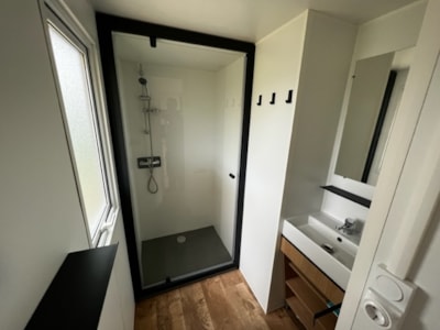 Mobile-home Nest - 33m² - 3 bedrooms - pond view — 9