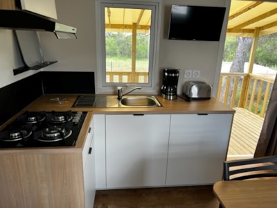 Mobile-home Nest - 33m² - 3 bedrooms - pond view — 5