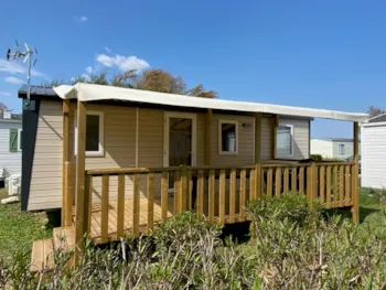 Mietunterkunft - Mobilheim Nest Beach - 33M² - 3 Schlafzimmer - Camping de l'Arnel