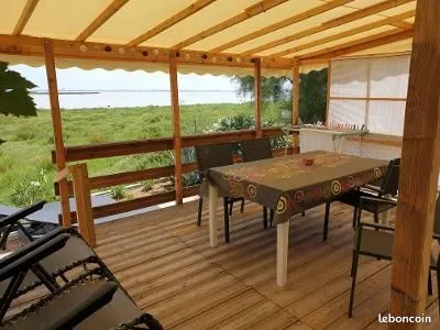 Mobil-Home N°111 - 2 Chambres - Vue Étang