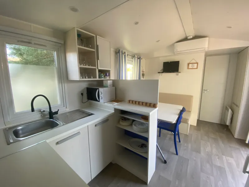 Mobil-Home Flamingo - 2 Chambres - Vue Étang