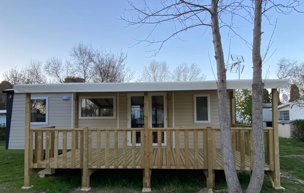 Accommodation - Mobile-Home Nest - 35M² - 3 Bedrooms - Camping de l'Arnel