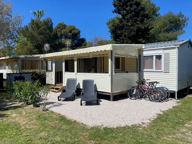 Accommodation - Mobile-Home N°88  - 3 Bedrooms - Camping de l'Arnel
