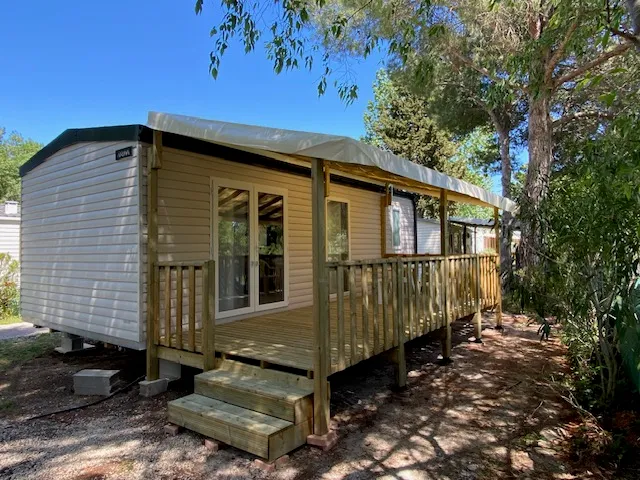 Accommodation - Mobile-Home Riviera Beach - 32M² - 2 Bedrooms - Camping de l'Arnel