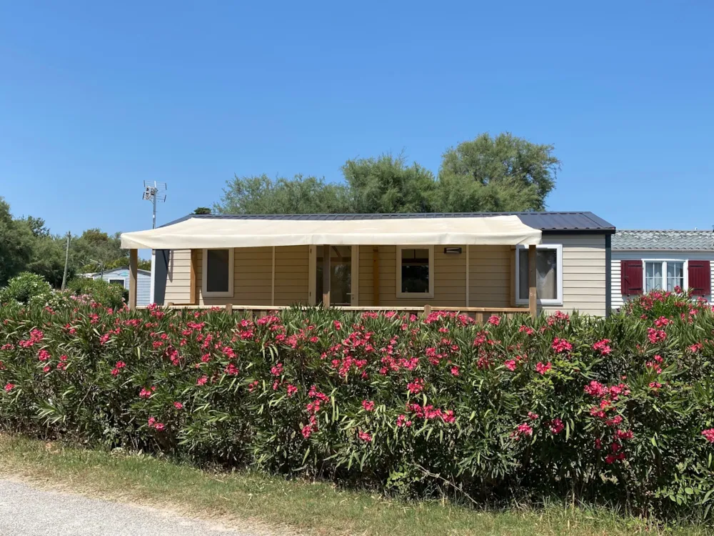Accommodation - Mobile-Home Nest Flower - 33M² - 3 Bedrooms - Camping de l'Arnel