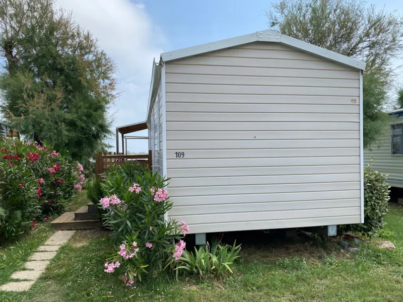 Mobil-Home Flamingo - 2 Chambres - Vue Étang