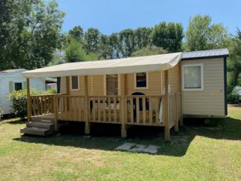 Mietunterkunft - Mobilheim Nest Sun - 33M² - 3 Schlafzimmer - Camping de l'Arnel