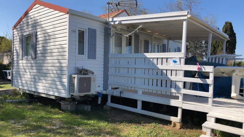 Mobil-Home N°101 - 2 Chambres - Vue Étang