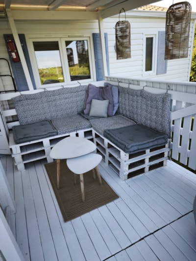 Mobile home N°101- 2 bedrooms - pond view