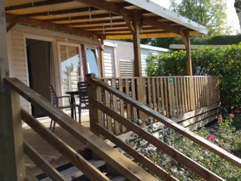 Mietunterkunft - Mobilheim Super Mercure - Camping Belvédère de l'Obiou