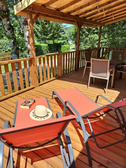 Huuraccommodatie(s) - Stacaravan Riviera Suite - image n°3 - Camping Belvédère de l'Obiou