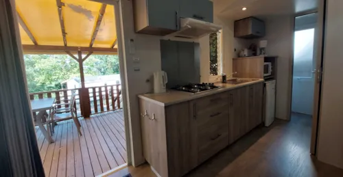 Location - Mobil-Home Super Mercure - image n°4 - Camping Belvédère de l'Obiou