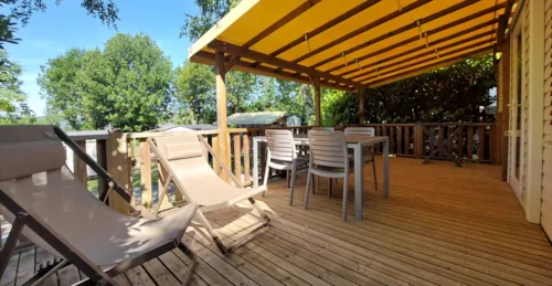 Location - Mobil-Home Super Mercure  (Mercredi / Samedi) - image n°2 - Camping Belvédère de l'Obiou