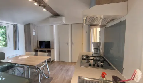 Location - Mobil-Home Super Mercure  (Mercredi / Samedi) - image n°7 - Camping Belvédère de l'Obiou