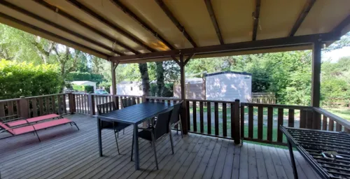 Huuraccommodatie(s) - Stacaravan Riviera Suite - image n°2 - Camping Belvédère de l'Obiou