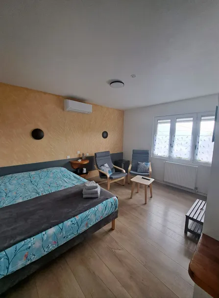 Chambre - Chambre D'hôte Lavande - image n°6 - Camping Belvédère de l'Obiou