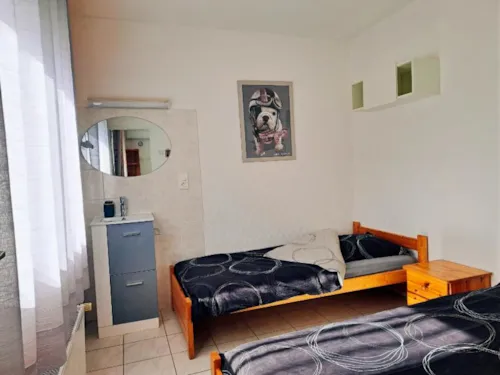 Bedroom - Bed & Breakfast Rose - image n°8 - Camping Belvédère de l'Obiou