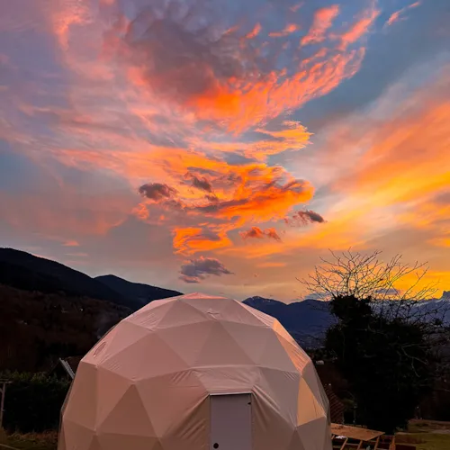 Mietunterkunft - Cocoon Geodätische Kuppel - image n°10 - Camping du Buisson