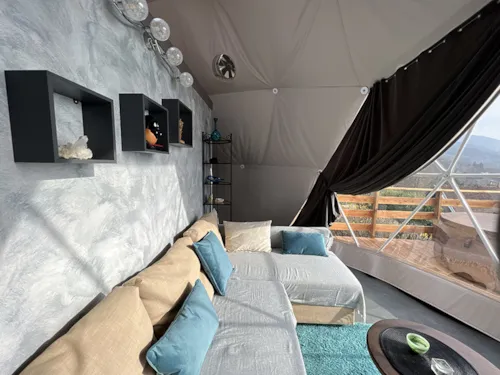 Mietunterkunft - Cocoon Geodätische Kuppel - image n°5 - Camping du Buisson