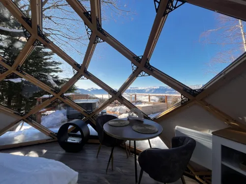 Huuraccommodatie(s) - Zome Met Sauna En Privé-Spa - image n°7 - Camping du Buisson