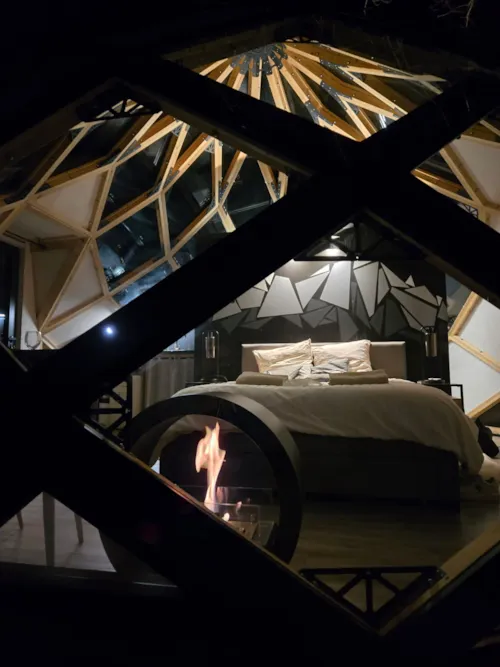 Huuraccommodatie(s) - Zome Met Sauna En Privé-Spa - image n°10 - Camping du Buisson