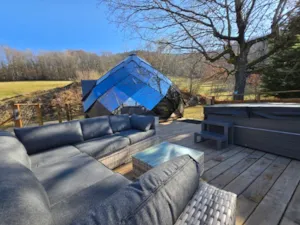  - Zome avec Sauna et Spa privatif - Camping du Buisson