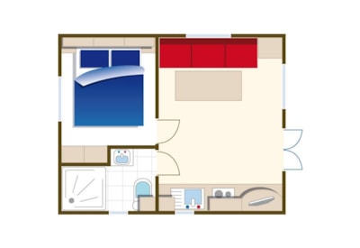 Mobile home DUO 16m² - 1 bedroom — 6