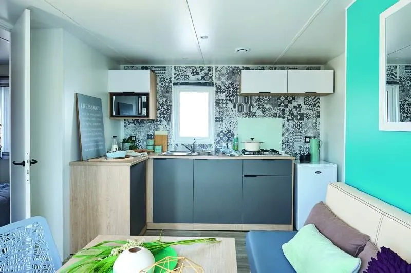 Mobil-Home Family Loggia+ 26M2, 2 Chambres Avec Terrasse Couverte Intégrée