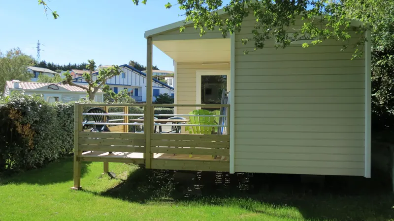Mobil-Home Family Loggia+ 26M2, 2 Chambres Avec Terrasse Couverte Intégrée