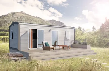 Mietunterkunft - Mobil-Home Family Triple, 28M2, 2 Zimmer - Camping Duna Munguy