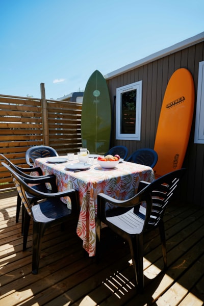 Mobile home TRIBU+  28m² - 3 bedrooms, semi-covered terrace — 3