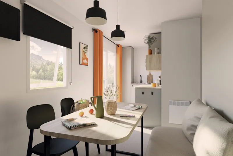 Nouveau !! Mobil-Home Duo Riveira 18M2, 1 Chambre