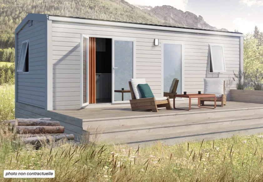 Location - Mobil-Home Family Triple 28M² - 2 Chambres - Camping Duna Munguy