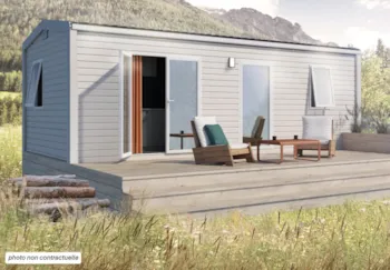 Mietunterkunft - Mobilheim Family Triple 28 M² – 2 Schlafzimmer - Camping Duna Munguy