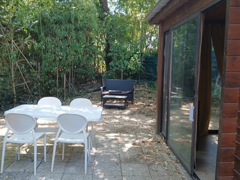Chalet avec véranda pour 4 personnes