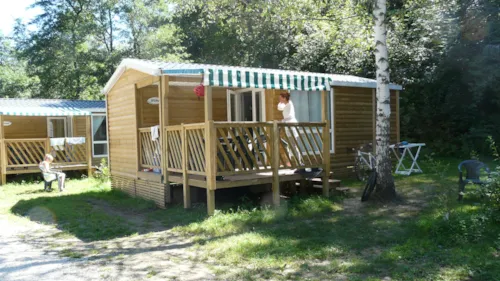 Location - Mobile Home Standard Loggia 26M² - 2 Chambres + Terrasse Couverte 9M² + Tv - image n°1 - Flower Camping Ser Sirant