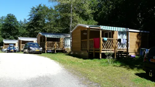 Location - Mobile Home Standard Loggia 26M² - 2 Chambres + Terrasse Couverte 9M² + Tv - image n°2 - Flower Camping Ser Sirant