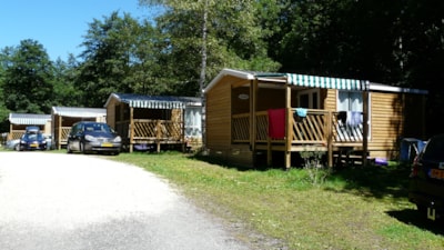 Mobile Home Standard Loggia 26m² - 2 bedrooms + sheltered terrace 9m² + TV